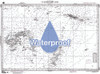 Waterproof NGA Chart 83039: Fiji to Samoa Islands