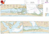 Small Format NOAA Chart 11308: Intracoastal Waterway Redfish Bay to Middle Ground