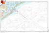 Small Format NOAA Chart 11323: Approaches to Galveston Bay