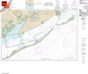 Small Format NOAA Chart 11404: Intracoastal Waterway Carrabelle to Apalachicola Bay;Carrabelle River