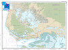 Large Format NOAA Chart 11433: Everglades National Park Whitewater Bay