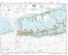NOAA Chart 11446: Intracoastal Waterway Sugarloaf Key To Key West