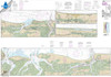Waterproof NOAA Chart 11489: Intracoastal Waterway St. Simons Sound to Tolomato River