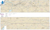 Waterproof HISTORICAL NOAA Chart 11515: Savannah River Brier Creek to Augusta