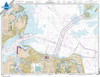 Waterproof NOAA Chart 12222: Chesapeake Bay Cape Charles to Norfolk Harbor