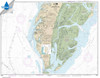 Waterproof HISTORICAL NOAA Chart 12224: Chesapeake Bay Cape Charles to Wolf Trap