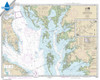 Waterproof NOAA Chart 12230: Chesapeake Bay Smith Point to Cove Point