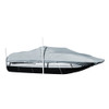 Carver Performance Poly-Guard Styled-to-Fit Boat Cover f\/20.5 Sterndrive Deck Boats w\/Walk-Thru Windshield - Grey [95120P-10]