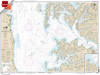 Small Format NOAA Chart 12266: Chesapeake Bay Choptank River and Herring Bay; Cambridge