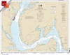 Small Format HISTORICAL NOAA Chart 12288: Potomac River Lower Cedar Point to Mattawoman Creek
