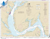 Waterproof HISTORICAL NOAA Chart 12288: Potomac River Lower Cedar Point to Mattawoman Creek