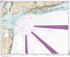 NOAA Chart 12326: Approaches to New York Fire lsland Light to Sea Girt