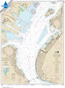 Waterproof NOAA Chart 12334: New York Harbor Upper Bay and Narrows-Anchorage Chart