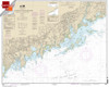 Small Format NOAA Chart 12368: North Shore of Long Island Sound Sherwood Point to Stamford Harbor