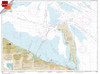 Small Format NOAA Chart 12401: New York Lower Bay Southern part