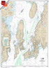 Small Format NOAA Chart 13223: Narragansett Bay: Including Newport Harbor