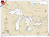 Small Format NOAA Chart 14500: Great Lakes: Lake Champlain to Lake of the Woods