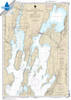 Waterproof HISTORICAL NOAA Chart 14781: Riviere Richelieu to South Hero Island