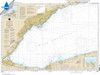 Waterproof NOAA Chart 14810: Olcott Harbor to Toronto; Olcott and Wilson Harbors