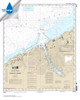 HISTORICAL WATERPROOF NOAA Chart 14813: Oswego Harbor