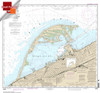Small Format NOAA Chart 14835: Erie Harbor