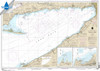Waterproof NOAA Chart 14838: Buffalo to Erie;Dunkirk;Barcelone Harbor