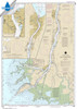 Waterproof NOAA Chart 14852: St. Clair River;Head of St. Clair River