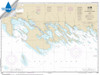 HISTORICAL WATERPROOF NOAA Chart 14885: Les Cheneaux Islands