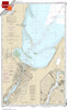 Small Format NOAA Chart 14918: Head of Green Bay: including Fox River below De Pere;Green Bay