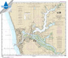 HISTORICAL WATERPROOF NOAA Chart 14933: Grand Haven: including Spring Lake and Lower Grand River