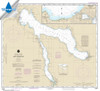 HISTORICAL WATERPROOF NOAA Chart 14942: Lake Charlevoix;Charlevoix: South Point to Round Lake