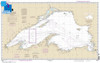 Large Format NOAA Chart 14961: Lake Superior (Mercator Projection)