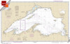 Small Format NOAA Chart 14961: Lake Superior (Mercator Projection)