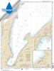 HISTORICAL WATERPROOF NOAA Chart 14971: Keweenaw Bay;L'Anse and Baraga Harbors