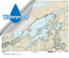 HISTORICAL Waterproof NOAA Chart 14985: Saganaga Lake