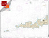 Small Format HISTORICAL NOAA Chart 16486: Atka Island: western part