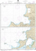 HISTORICAL NOAA Chart 16511: Inanudak Bay and Nikolski Bay: Umnak l.;River and Mueller Coves
