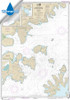 Waterproof HISTORICAL NOAA Chart 16553: Shumagin Islands-Nagai I. to Unga I.;Delarof Harbor;Popof Strait: northern part