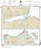HISTORICAL NOAA Chart 16599: Bays and Anchorages: Kodiak Island Karluk Anchorage;Larsen Bay;Uyak Anchorage