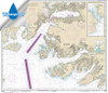 Waterproof NOAA Chart 16708: Prince William Sound-Port Fidalgo and Valdez Arm;Tatitlek Narrows