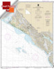 Small Format NOAA Chart 16760: Cross Sound to Yakutat Bay