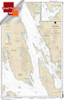 Small Format NOAA Chart 17316: Lynn Canal-Icy Str. to Point Sherman;Funter Bay;Chatham Strait