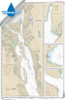 HISTORICAL WATERPROOF NOAA Chart 17317: Lynn Canal-Point Sherman to Skagway;Lutak Inlet;Skagway and Nahku Bay;Portage Cove: Chilkoot Inlet