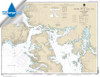 HISTORICAL WATERPROOF NOAA Chart 17407: Northern part of Tlevak Strait and Uloa Channel