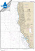 Waterproof NOAA Chart 18010: Monterey Bay to Coos Bay