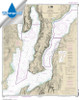 Waterproof NOAA Chart 18458: Hood Canal-South Point to Quatsap Point including Dabob Bay