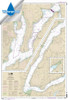Waterproof HISTORICAL NOAA Chart 18476: Puget Sound-Hood Canal and Dabob Bay