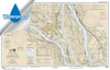 Waterproof NOAA Chart 18524: Columbia River Crims Island to Saint Helens