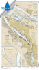 Waterproof NOAA Chart 18526: Port of Portland: Including Vancouver;Multnomah Channel-southern part
