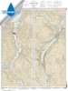 Waterproof HISTORICAL NOAA Chart 18528: Willamette River Portland to Walnut Eddy